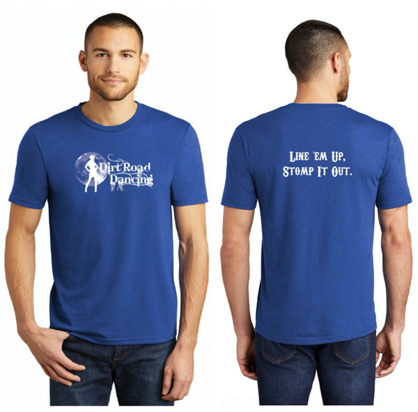 Dirt Road Dancing Blue Shirt