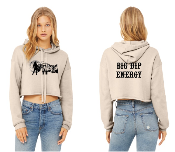 Women’s Sponge Fleece Cropped Fleece Hoodie